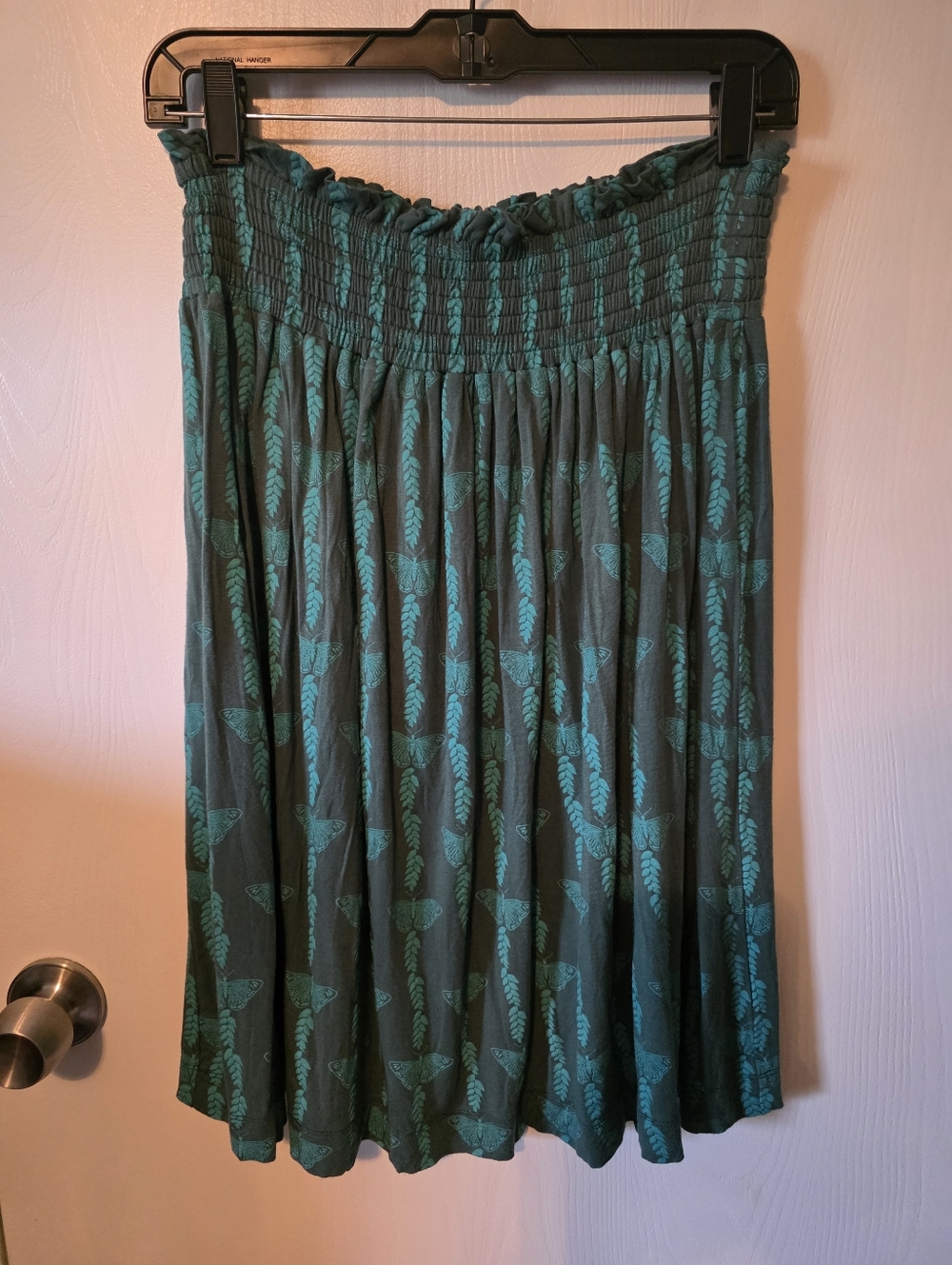Kate Quinn Women's Bamboo Butterfly Vine Skirt S GUC